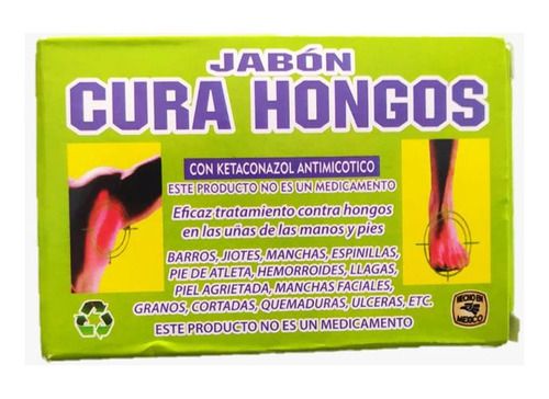 Jabón De Cura,hongos,llagas,jiotes,granos,manchas