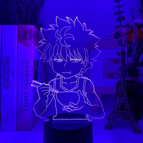 Lámpara De Anime Con Luz Led Hunter X Hunter Killua
