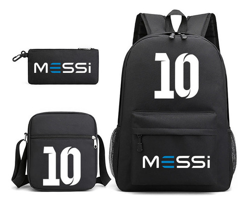 Lionel Messi Mochila Conjunto 3 Unisex, Estuche For Lápices