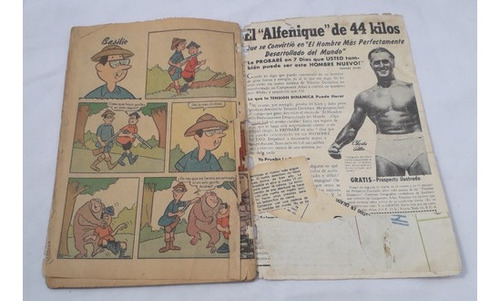 Historieta Comic Antiguo * Tarzan * N° 230 Deteriorad Novar