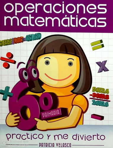 Operaciones Matemáticas 6, De Patricia Velasco. Editorial Emu En Español