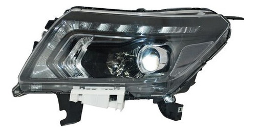 Optica Der Fondo Negro C/lupa Nissan Np300 Frontier 2016-21