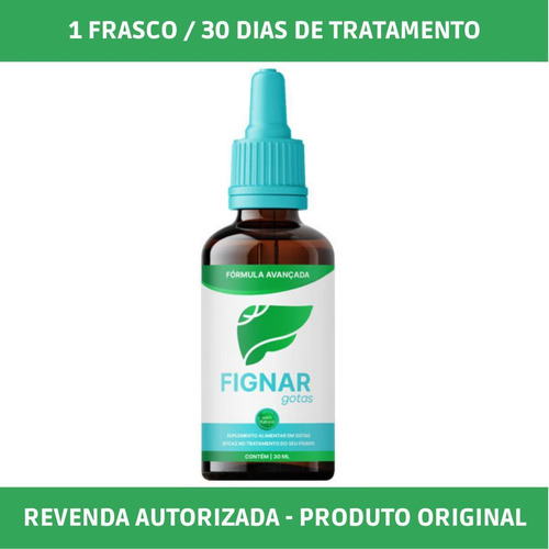 Fignar Gotas Original Fórmula Avançada Suplemento Alimentar