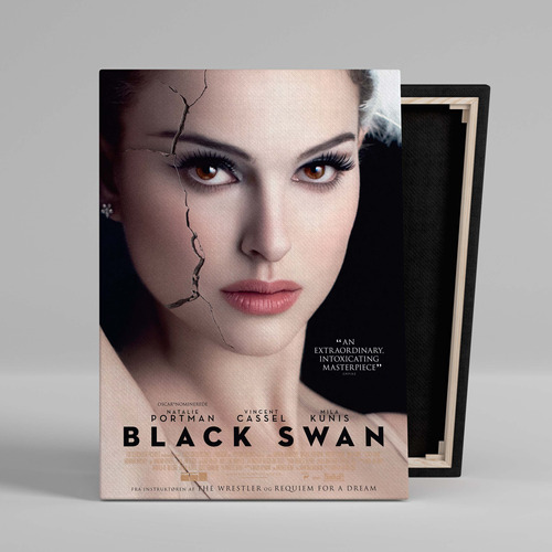 Cuadro Black Swan El Cisne Negro Cine Canvas 60x40 Cm