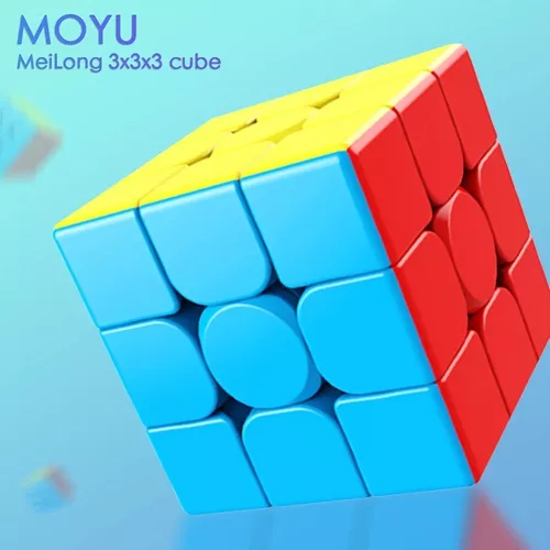 Cubo Mágico Profissional 3x3x3 Moyu Meilong Stickerless B+