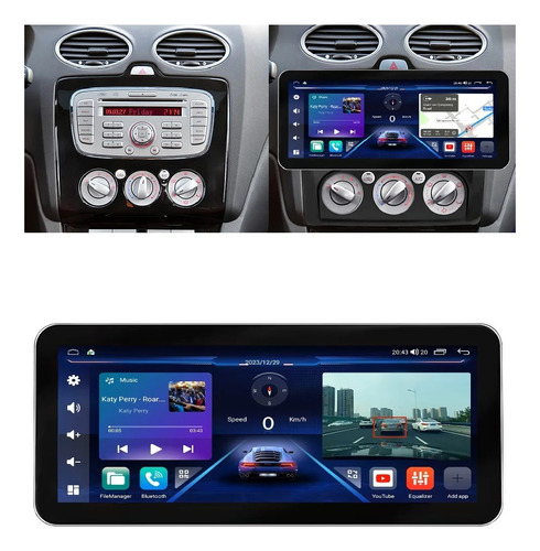 Multimidia Android 12p Hyundai Tucson 19-23 Octa 8/128gb 4g