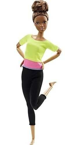 Barbie Made To Move Barbie Doll, Yellow Top [exclusivo De Am