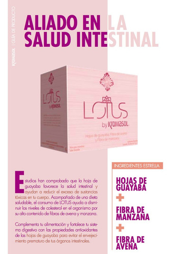 Imagen 1 de 7 de Bebida Sabor Guayaba Lotus By Kromasol