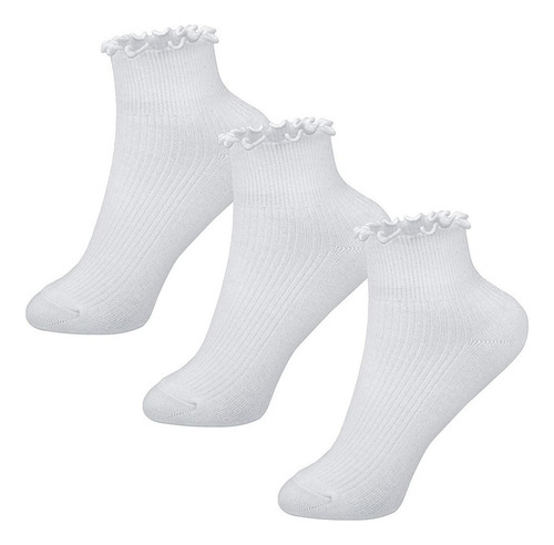 6 Pares De Calcetines Lolita Para Mujer, Calcetines Tobiller