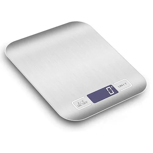 Pesa Balanza Gramera Digital De Cocina Hasta 5000 Gramos 5kg De 2 Pilas AAA