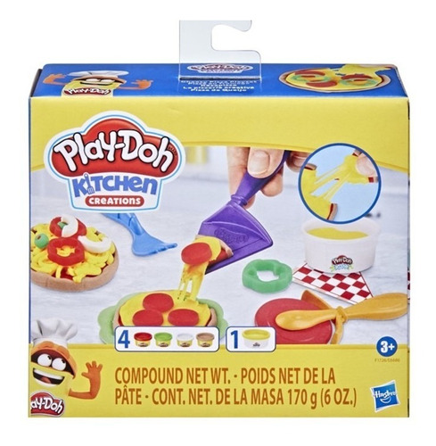 Play Doh La Pizzeria Divertida Kitchen Creations Masa 113 Gr