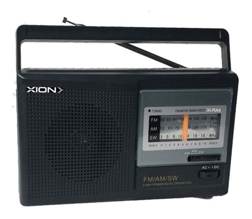 Radio Am Fm A Corriente Y Pilas Xion Ra4