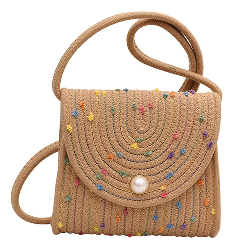 Bolso Bandolera Para Mujer, Playa De Bolas De Colores Caqui