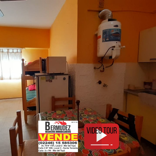 Imagen 1 de 10 de Monoambiente Amoblado En Calle 2 Y 34 Santa Teresita. A Mts Del Mar!! Zona Centro