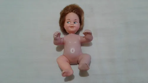 comprar Boneca Antiga Riso Mini Doll Estrela Anos 70