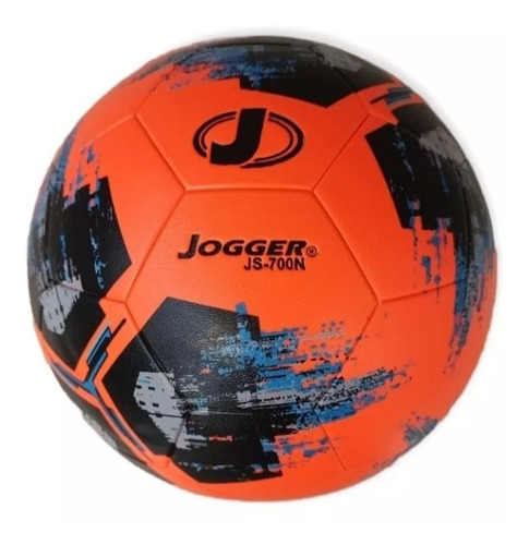 Balón Futsal Jogger Bote Bajo #3.8 Naranja Y Verde R99