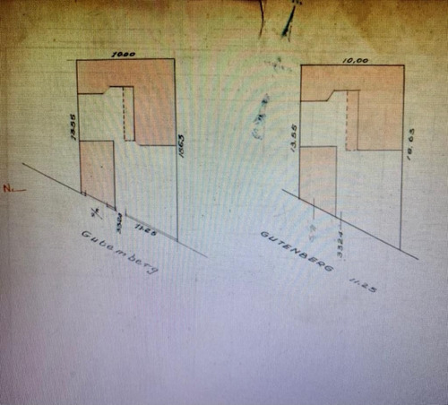 Imagen 10 de 10 de Lote Venta Devoto Gutenberg 3300 Usam 100 Mts S.maría Carril