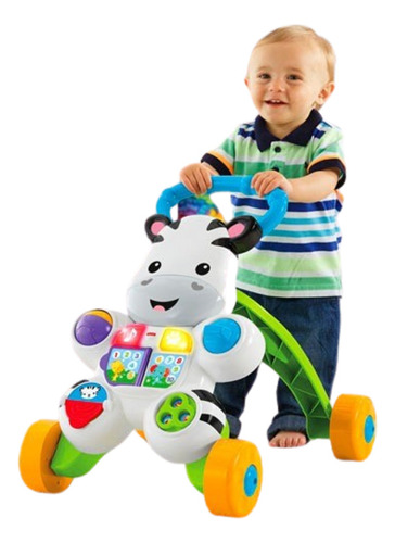 Fisher Price Cebra Andador Caminador Conmigo Musica Y Luces