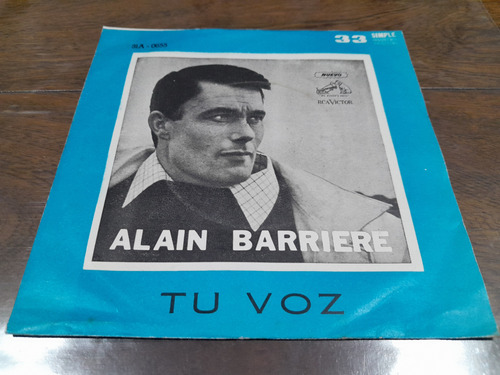 Simple - Alain Barriere - Tu Voz / Espera - Arg - 1964