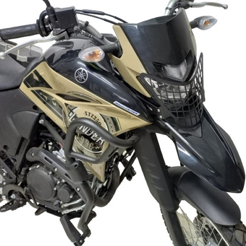 Protetor D Farol Grade Nova Lander Abs Chapam 13177 Mototeca