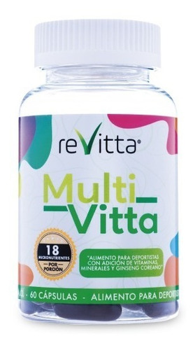 Pack 2x Multivitamínico Multivitta Vitaminas Y Minerales