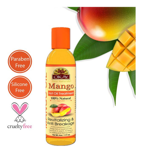 Tratamiento Con Aceite Caliente Okay Mango 117 Ml