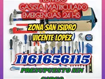 Comprar Plomero Gasista Matriculado Zona Norte. Emergencias 24hs 