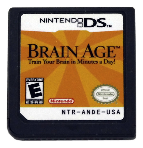 Brain Age Original Nintendo Ds