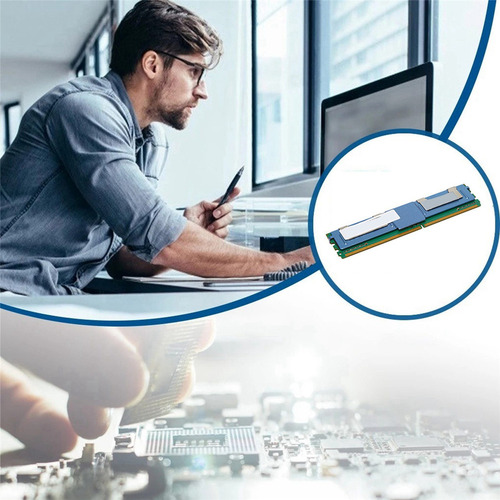 // Memoria Ram Ddr2 De 8 Gb, 667 Mhz, Pc2 5300, 240 Pines,