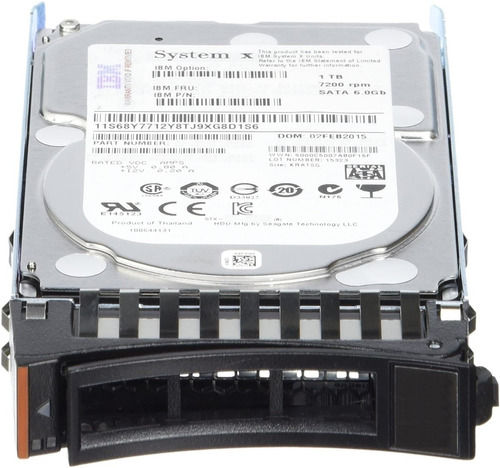 Ibm 1tb Sata 2,5 Hot Swap Para System X3100 Y X3250 M3 M4 M5