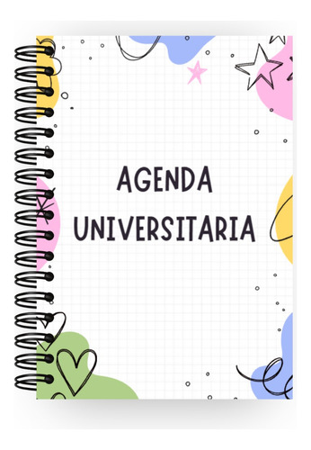 Agenda Imprimible Perpetua Universitaria Facultad Estudiante