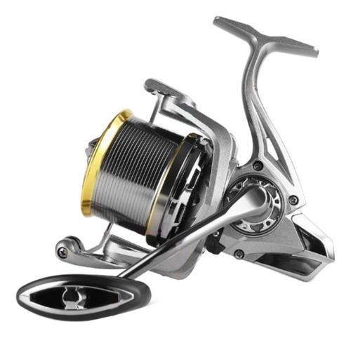 Molinete Pesca Lizard Ngk14000 Pesada Drag 25kg 4.8:1 Cor Cinza Lado da manivela Direito/Esquerdo