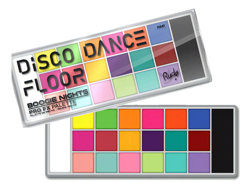 Sombras Cremosas Disco Dance Floor Profx Boogie Nights De Alta Pigmentación Rude Cosmetics