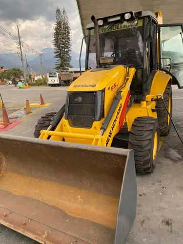 Retro Excavadora New Holland B95b Pajarita