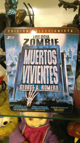 Trilogia Zombie Muertos Vivientes Blu Ray Romero 