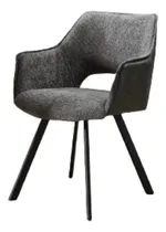 Comprar Pack X2 Sillas Tulip Eames Tapizadas Base Madera - Emuebles 