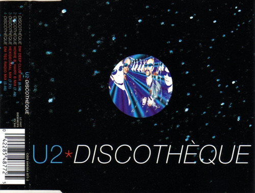 U2 - Discotheque ( Single ) Cd Import Reino Unido Excel Est