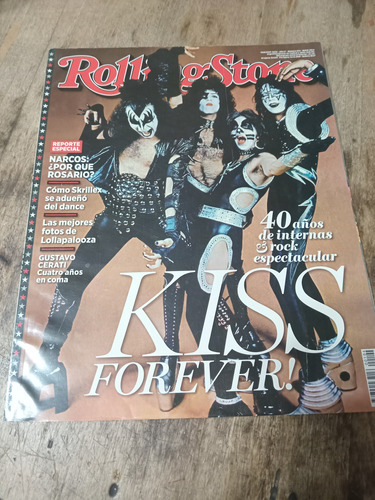 Revista Rolling Stone 194 Mayo 2014 Kiss Forever 