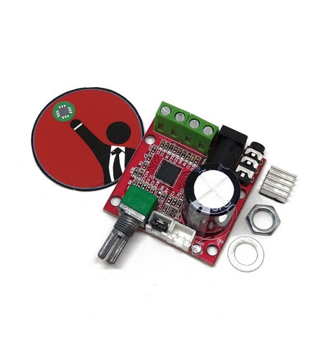 Amplificador Stereo 12v Mini Pam8610 - Arduino Pic Pi