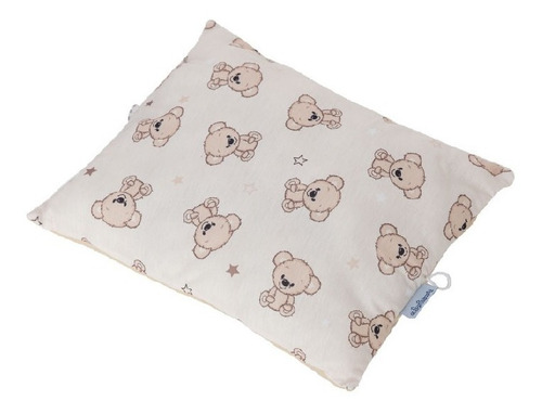 Cojin Almohada Para Bebe Osito Suave Almohadita Chiquimundo