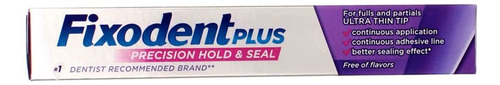 Fixodent Plus - Crema Adhesiva Para Dentaduras Postizas De 2