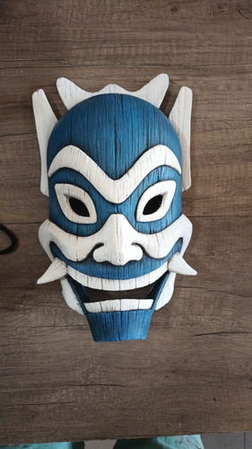 Máscara Sculpture Espiritu Azul Zuko (avatar)