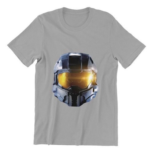 Polera Unisex Halo Game Videojuego Casco Algodon Estampado