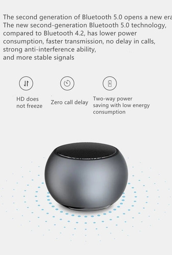 Mini Parlante Bluetooth Recargable Usb Portátil Speaker