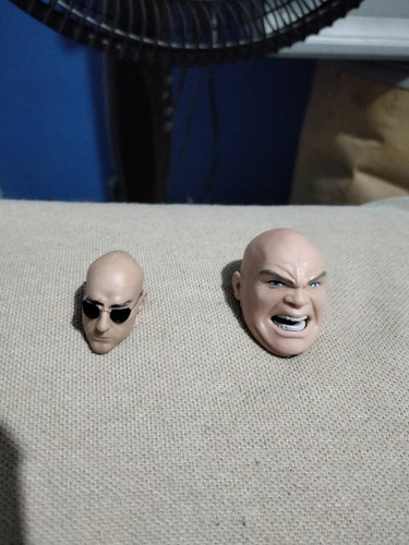Marvel, Dc Multiverse, Accesorios, Cabezas ( 2 ) Lote # 24!! (Usado)