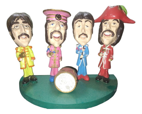 Beatles Sargento Pimienta Figuras De Resina Para Colección 