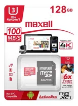 Comprar Tarjeta Memoria Micro Sd 128gb Uh3 Con Adaptador Sd Maxell