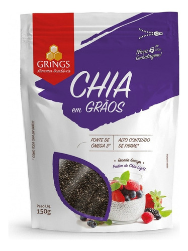 Chia Em Grãos Grings 150g     