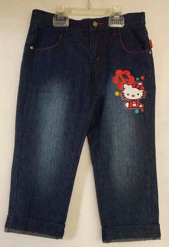 Jeans Infantil Hello Kitty 10 Anos Importado!!!