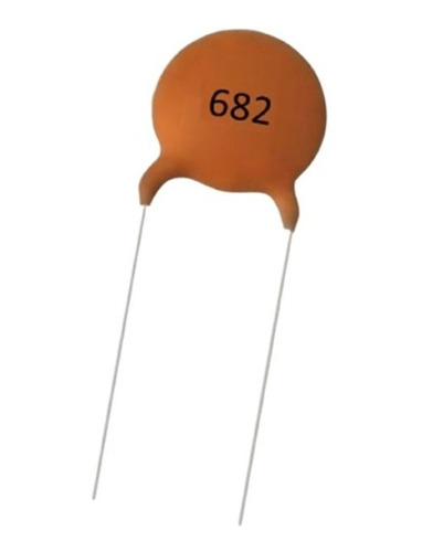 Condensador Ceramico 68nf 50voltios (682)